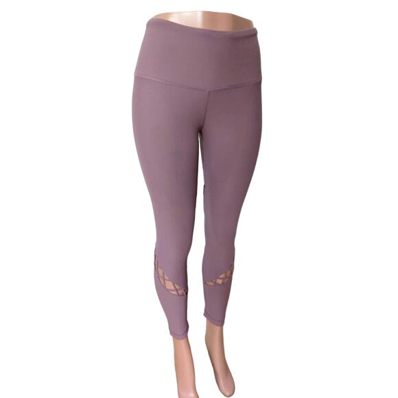 90 Degree by Reflex cut out mauve leggings size medium - Picture 1 of 7